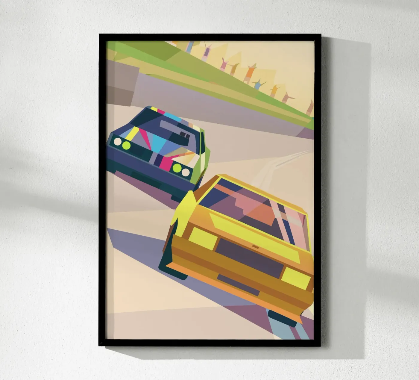 Auto da corsa poster da POLYGON SPECIAL