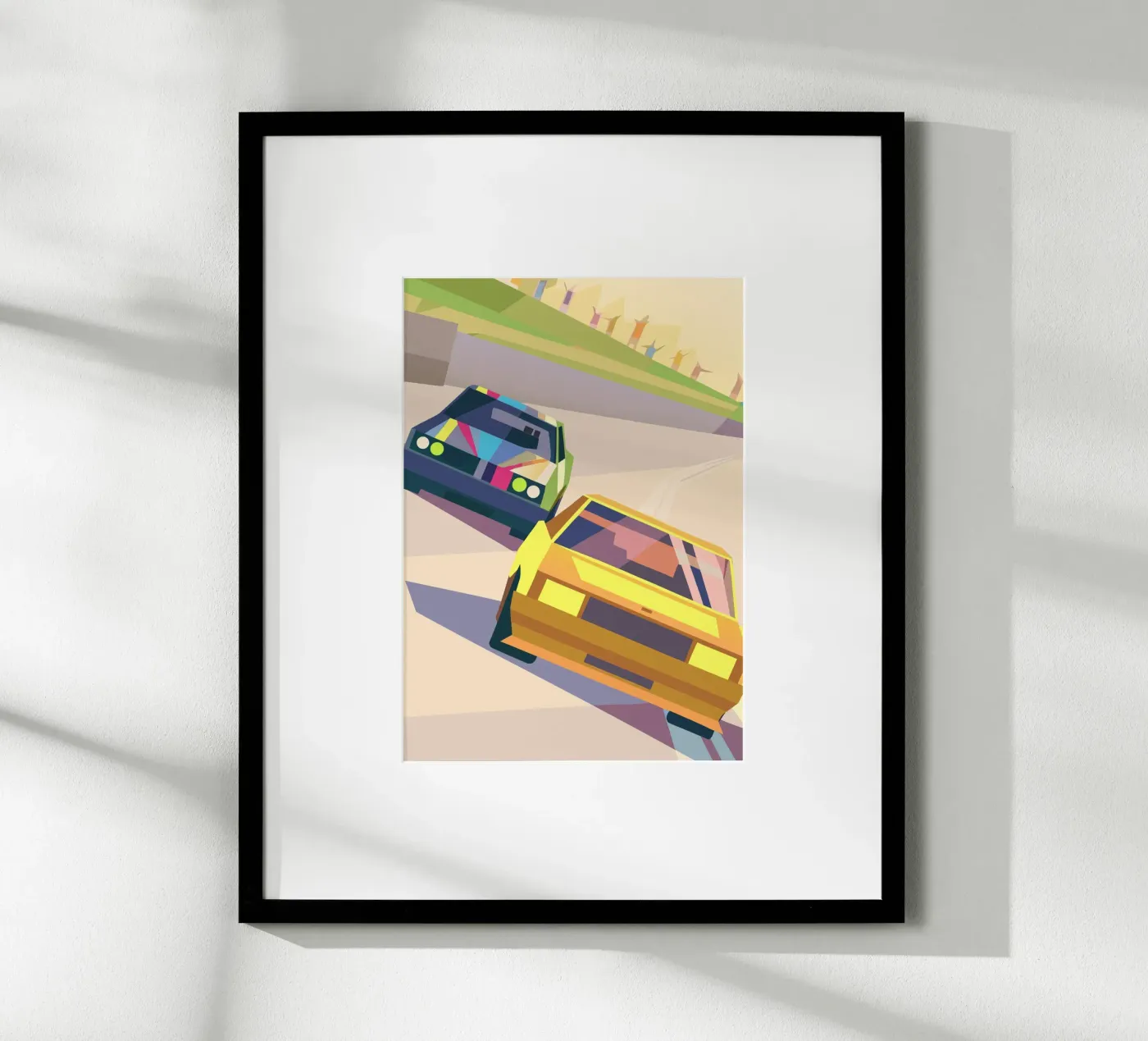 Auto da corsa poster da POLYGON SPECIAL