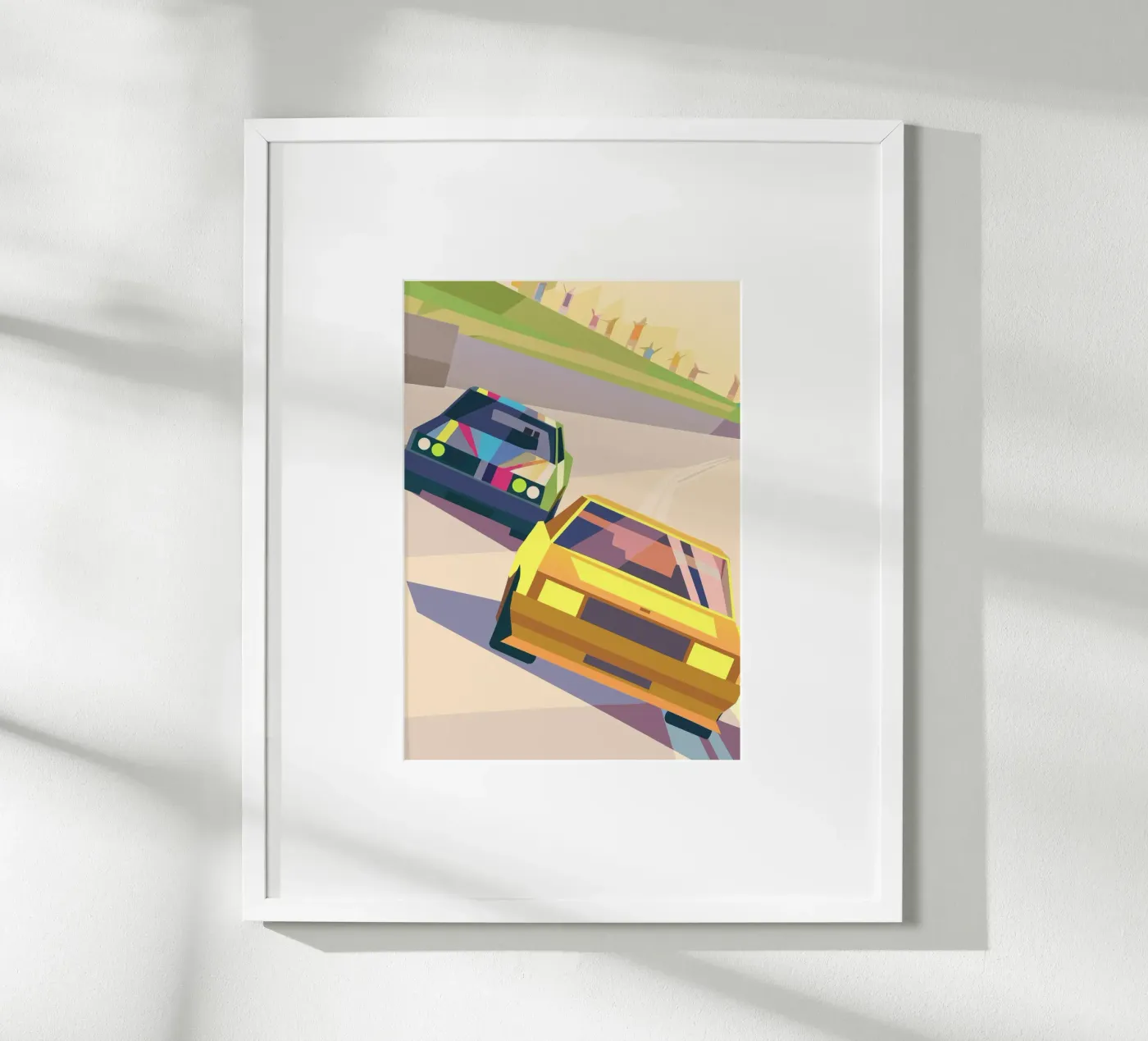 Auto da corsa poster da POLYGON SPECIAL