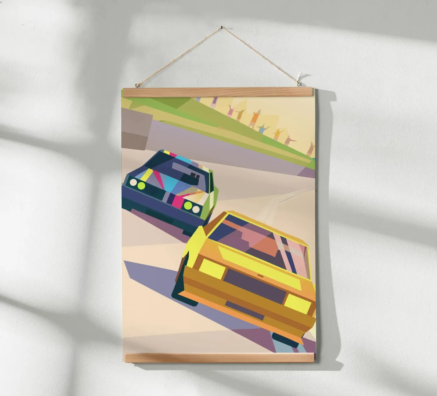 Auto da corsa poster da POLYGON SPECIAL