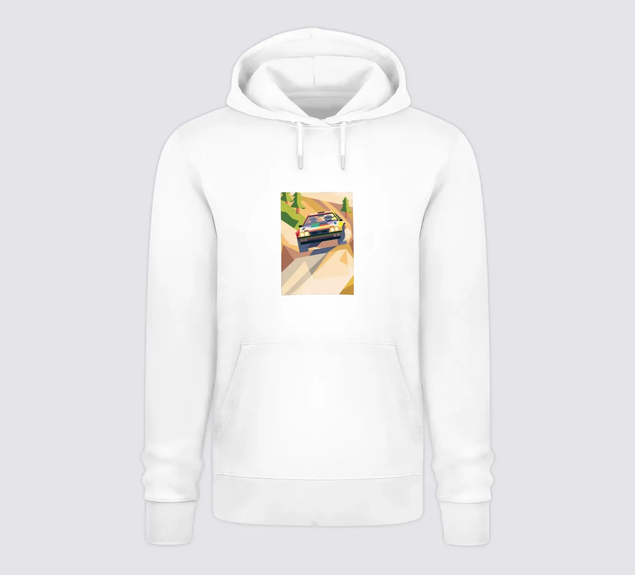 Auto da rally felpa con cappuccio da POLYGON SPECIAL