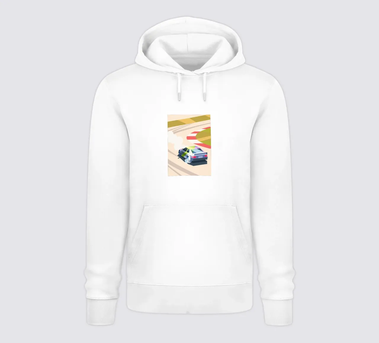 Auto da drifting felpa con cappuccio da POLYGON SPECIAL