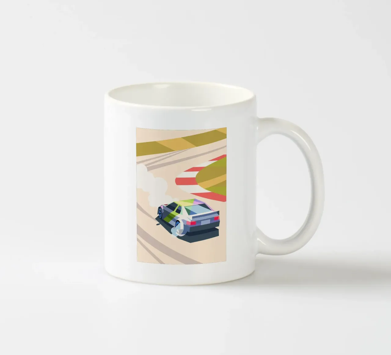 Auto da drifting tazza in ceramica da POLYGON SPECIAL