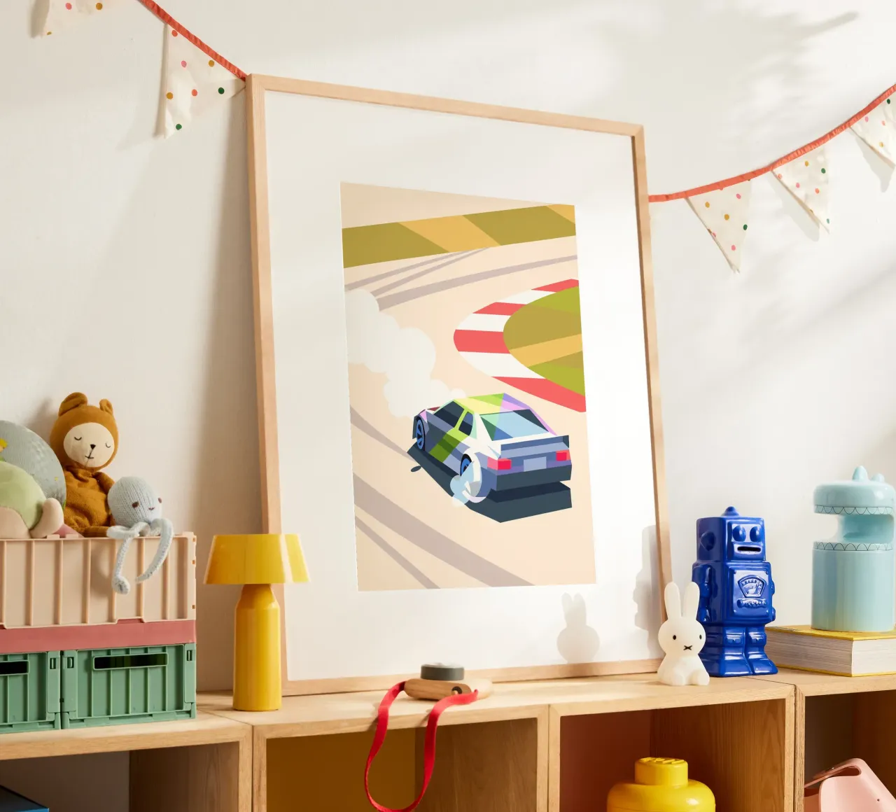 Auto da drifting poster da POLYGON SPECIAL