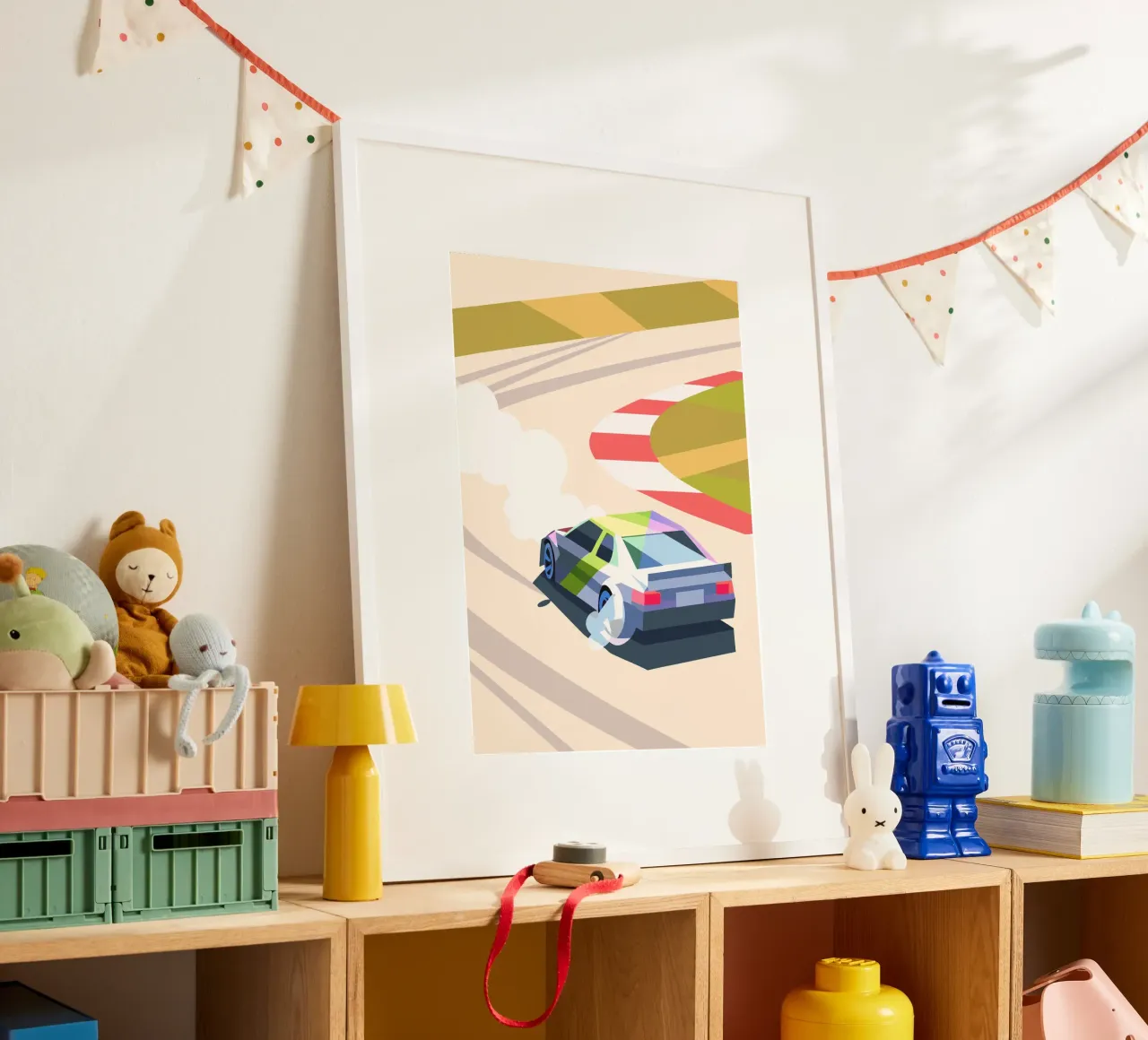 Auto da drifting poster da POLYGON SPECIAL