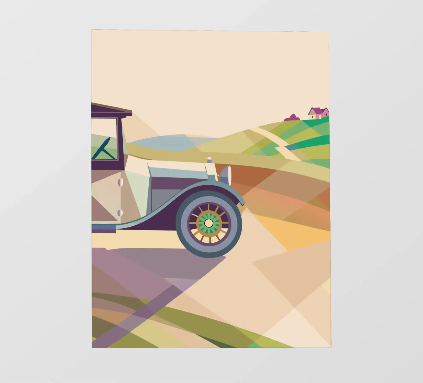 Classic Car PVC Plane von POLYGON SPECIAL