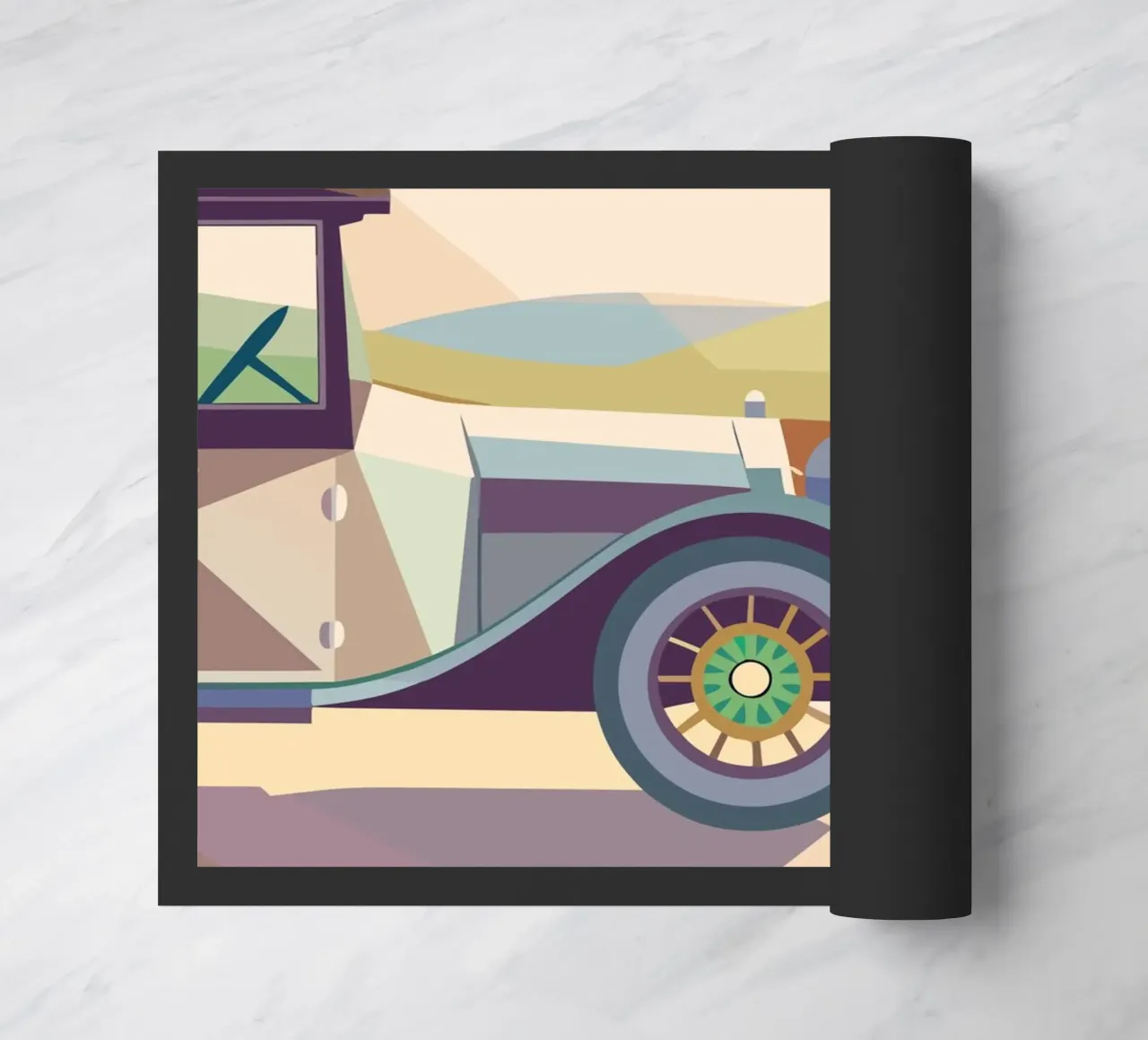 Oldtimer Fußmatte von POLYGON SPECIAL