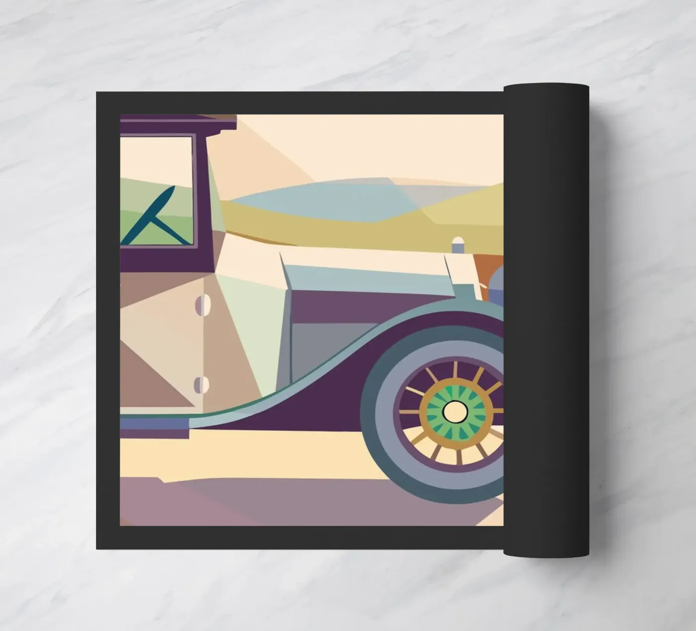 Oldtimer Fußmatte von POLYGON SPECIAL