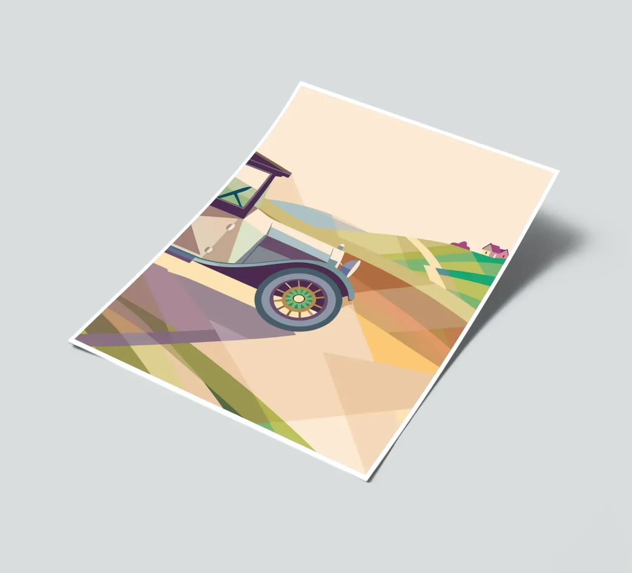 Oldtimer Stickerbogen von POLYGON SPECIAL