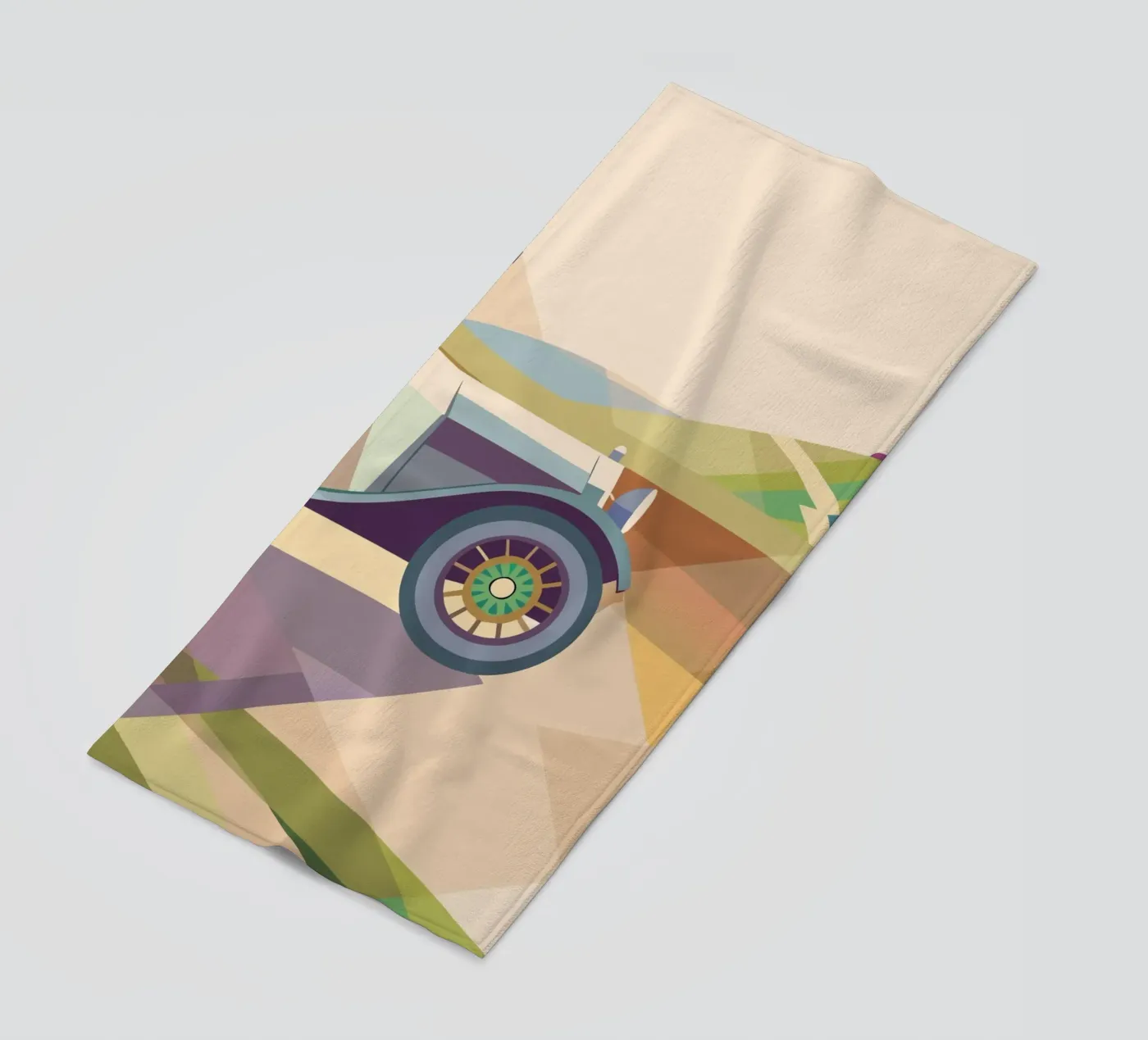 Oldtimer Strandtuch von POLYGON SPECIAL