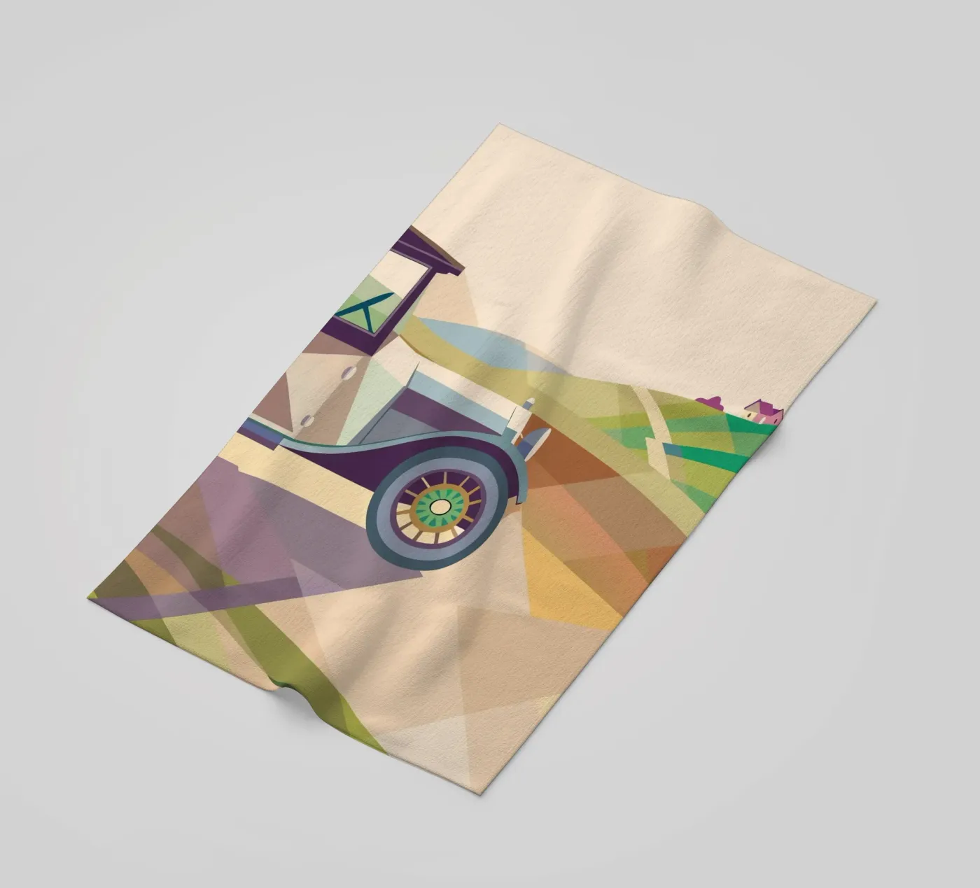 Oldtimer Strandtuch von POLYGON SPECIAL