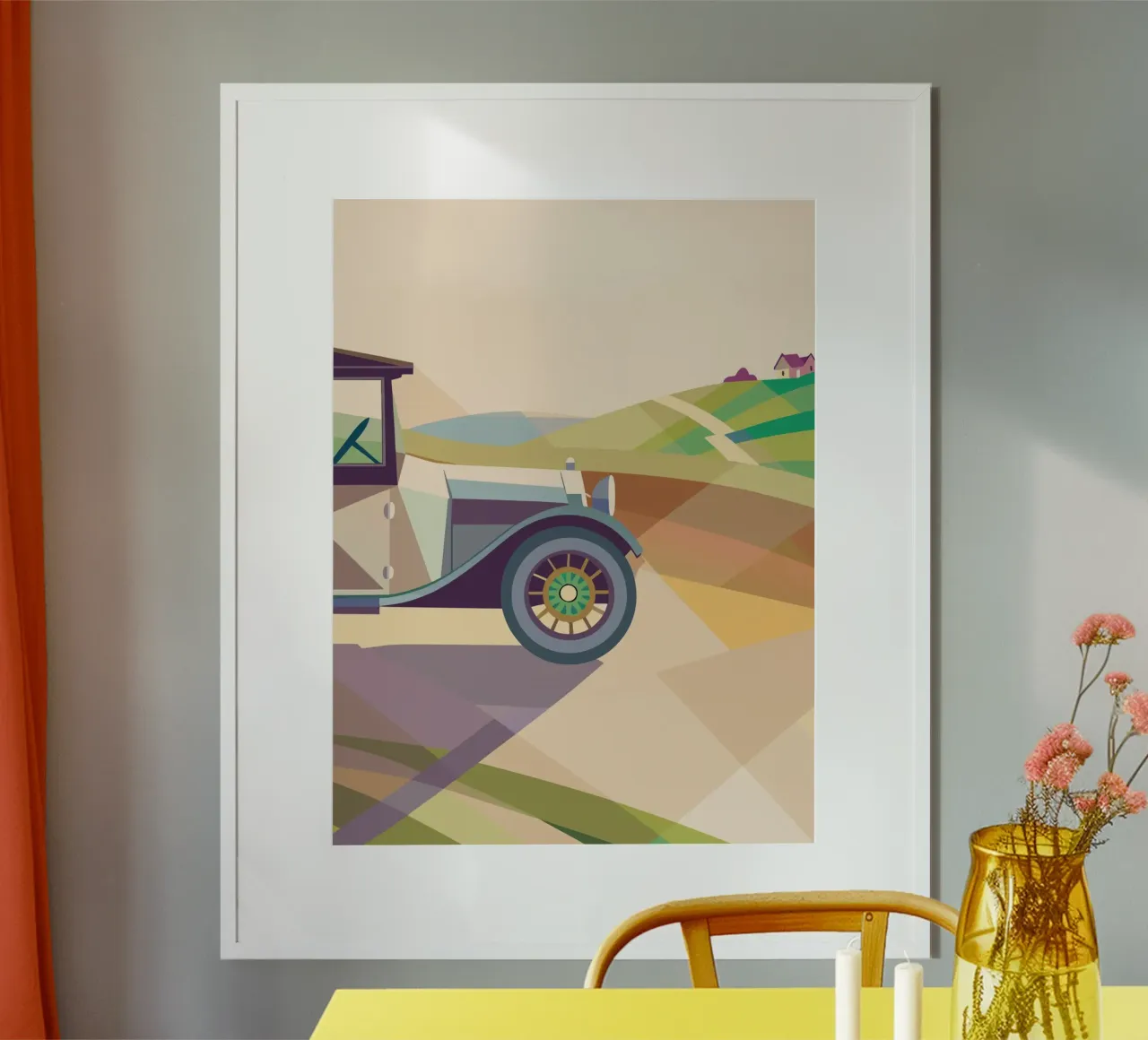 Oldtimer Poster von POLYGON SPECIAL