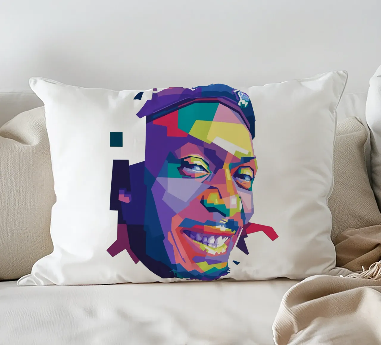 Jimmy Cliff WPAP Kissen von Alkahfsmart
