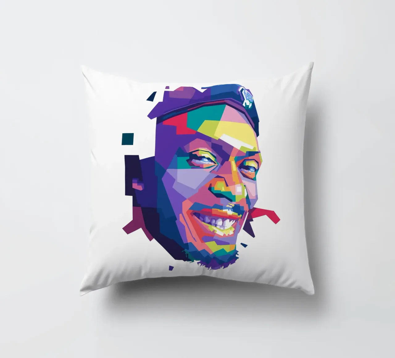 Jimmy Cliff WPAP Kissen von Alkahfsmart