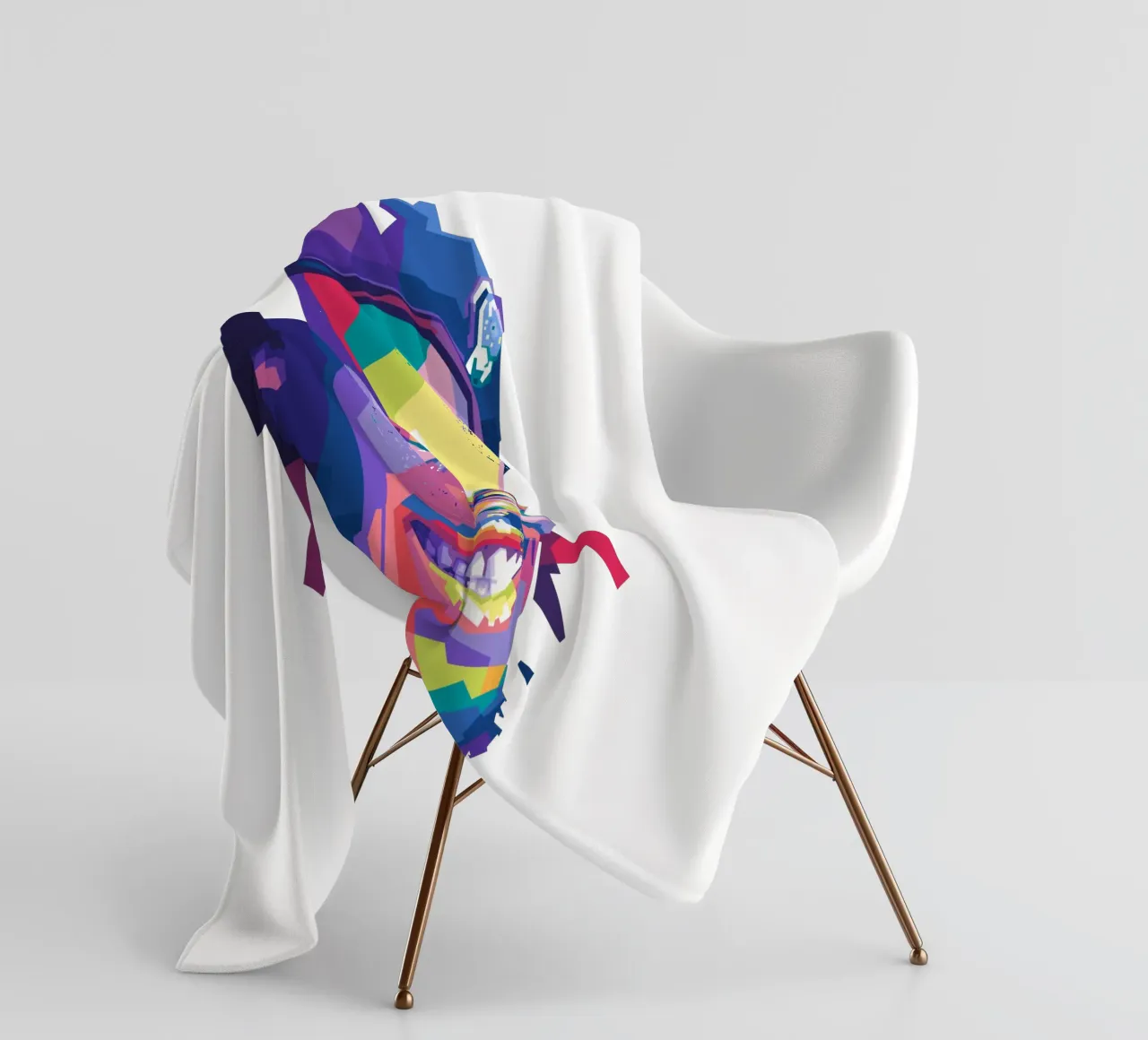 Jimmy Cliff WPAP coperta in pile da Alkahfsmart