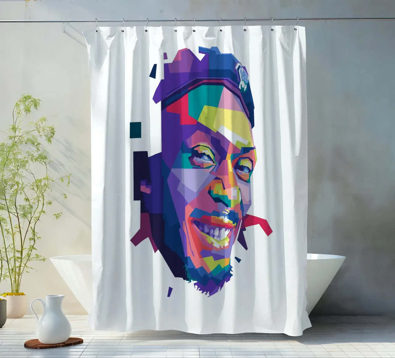 Jimmy Cliff WPAP tenda da doccia da Alkahfsmart