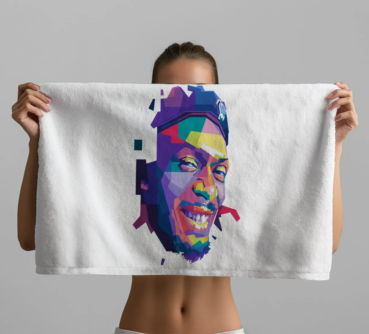 Jimmy Cliff WPAP asciugamano da bagno da Alkahfsmart
