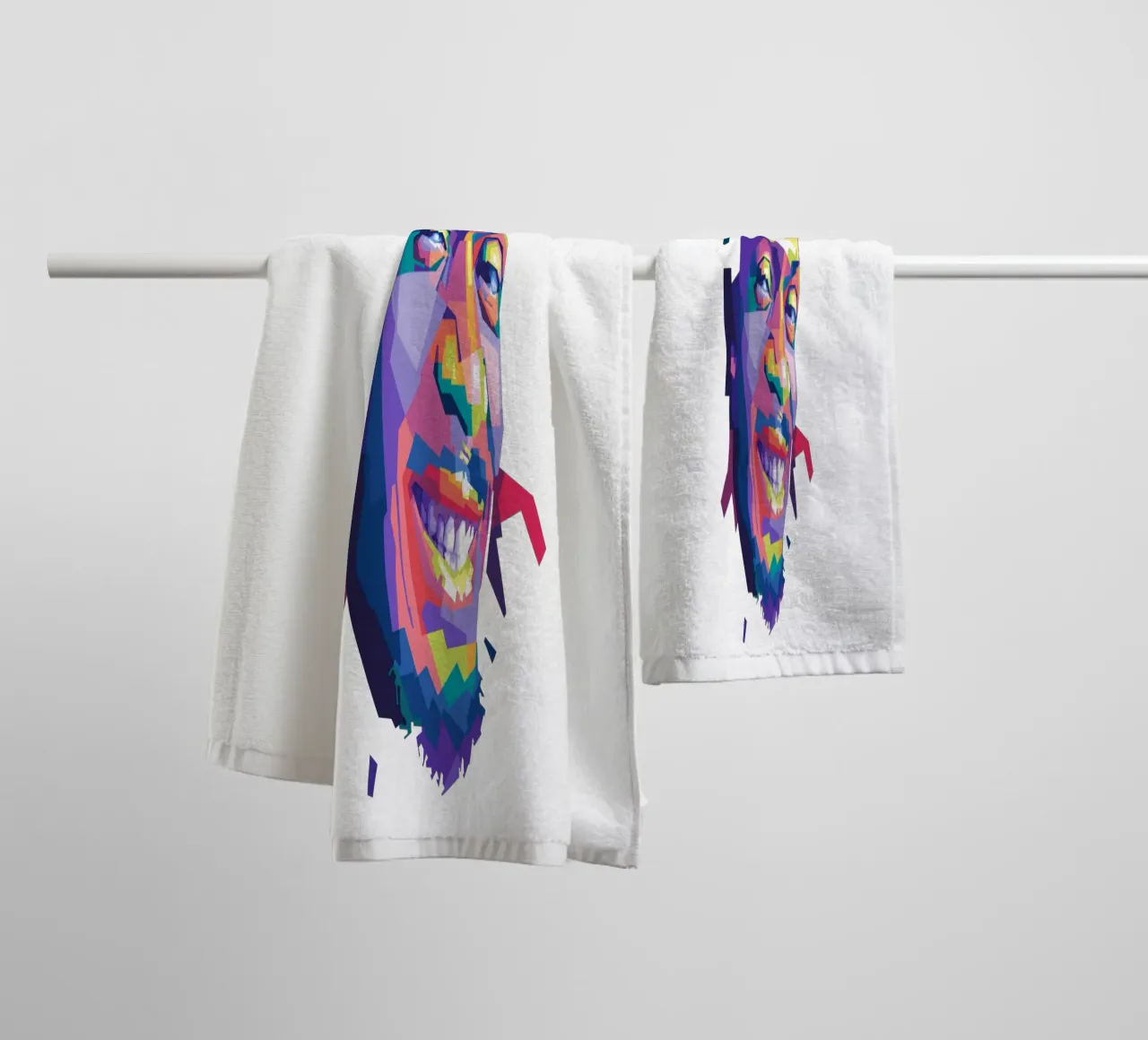 Jimmy Cliff WPAP asciugamano da bagno da Alkahfsmart