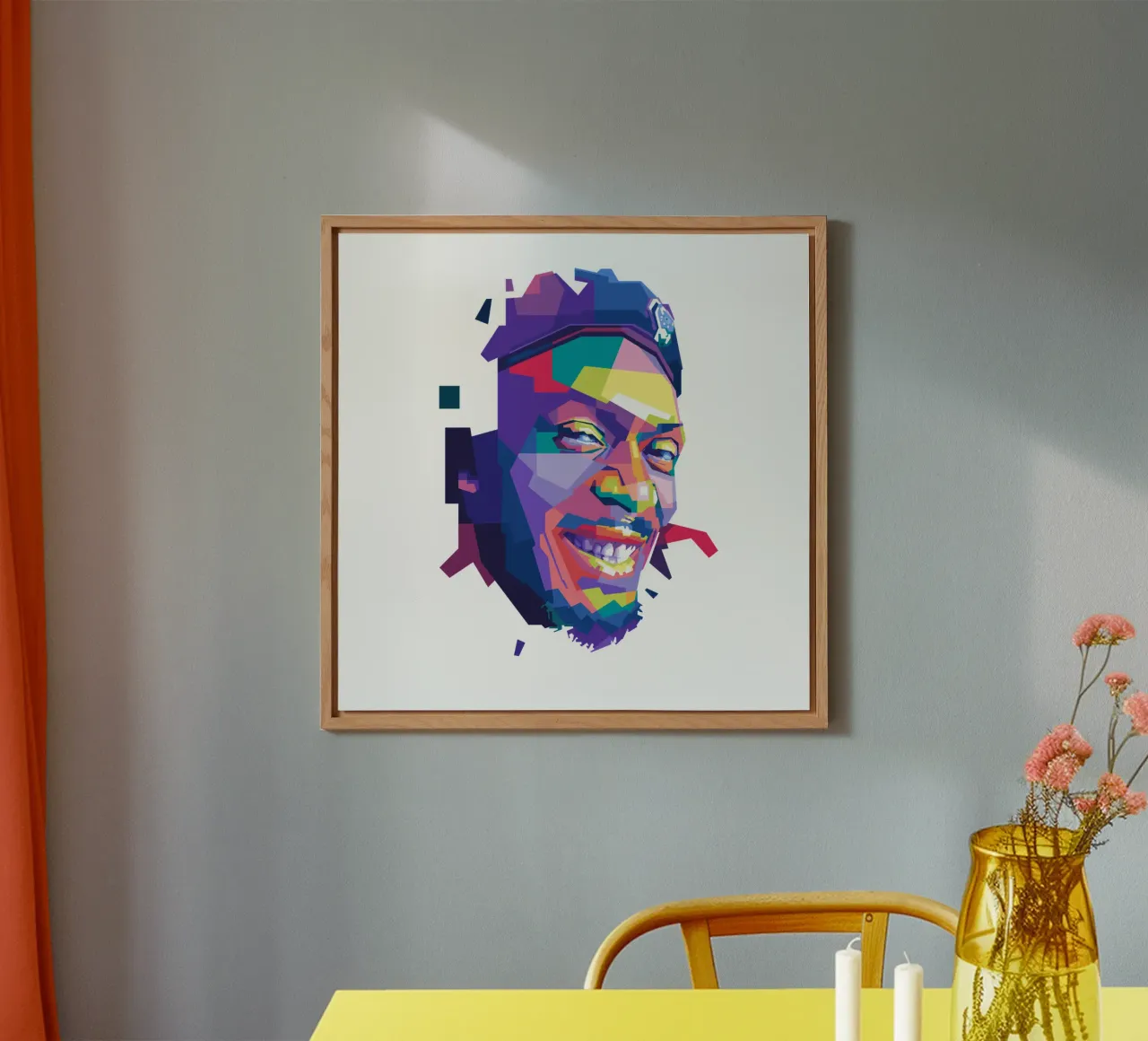 Jimmy Cliff WPAP alluminio dibond da Alkahfsmart