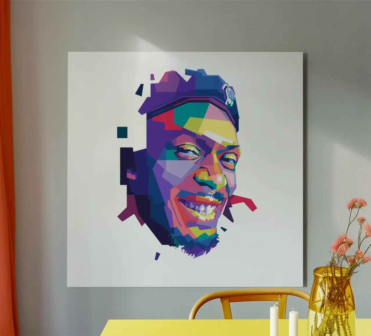 Jimmy Cliff WPAP alluminio dibond da Alkahfsmart