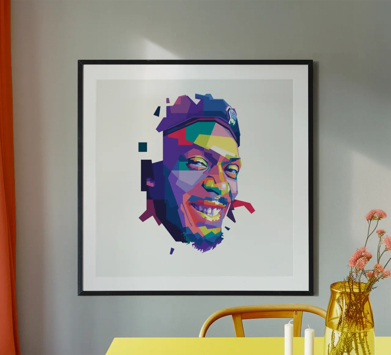 Jimmy Cliff WPAP carta hahnemühle da Alkahfsmart