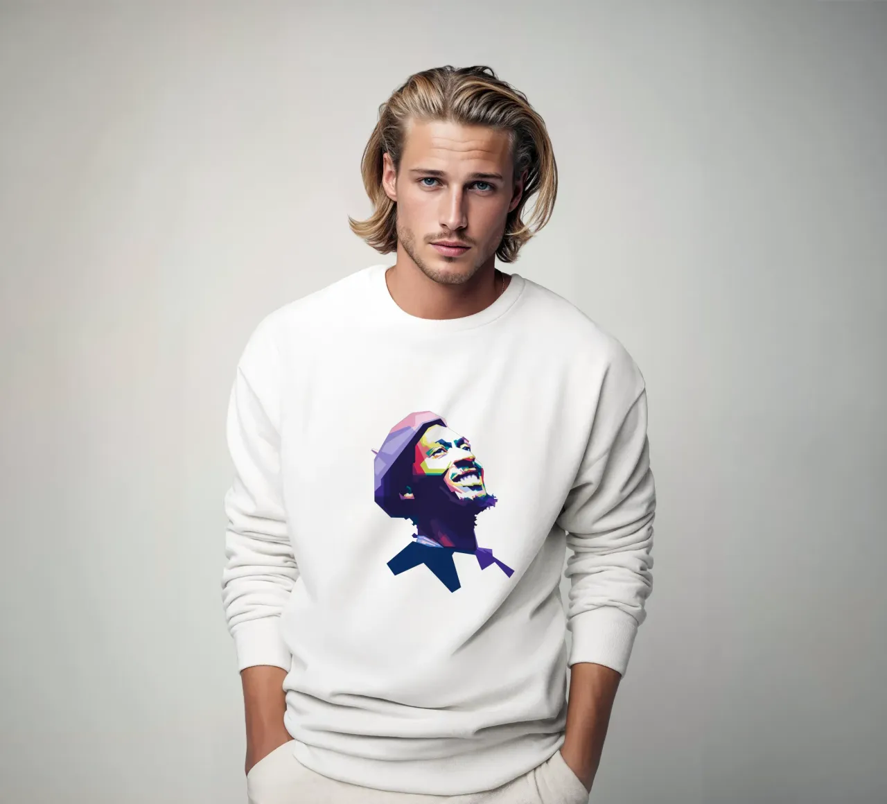 Jimmy Cliff WPAP felpa da Alkahfsmart