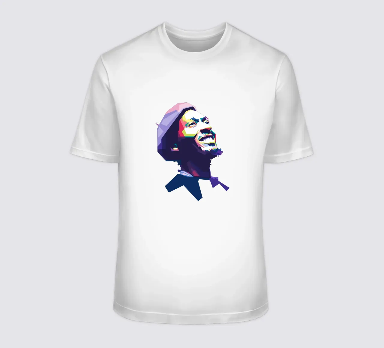 Jimmy Cliff WPAP t-shirt da Alkahfsmart