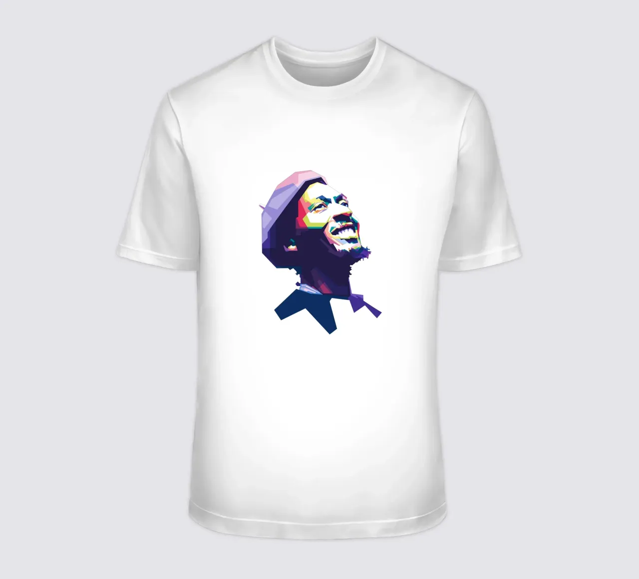 Jimmy Cliff WPAP t-shirt da Alkahfsmart