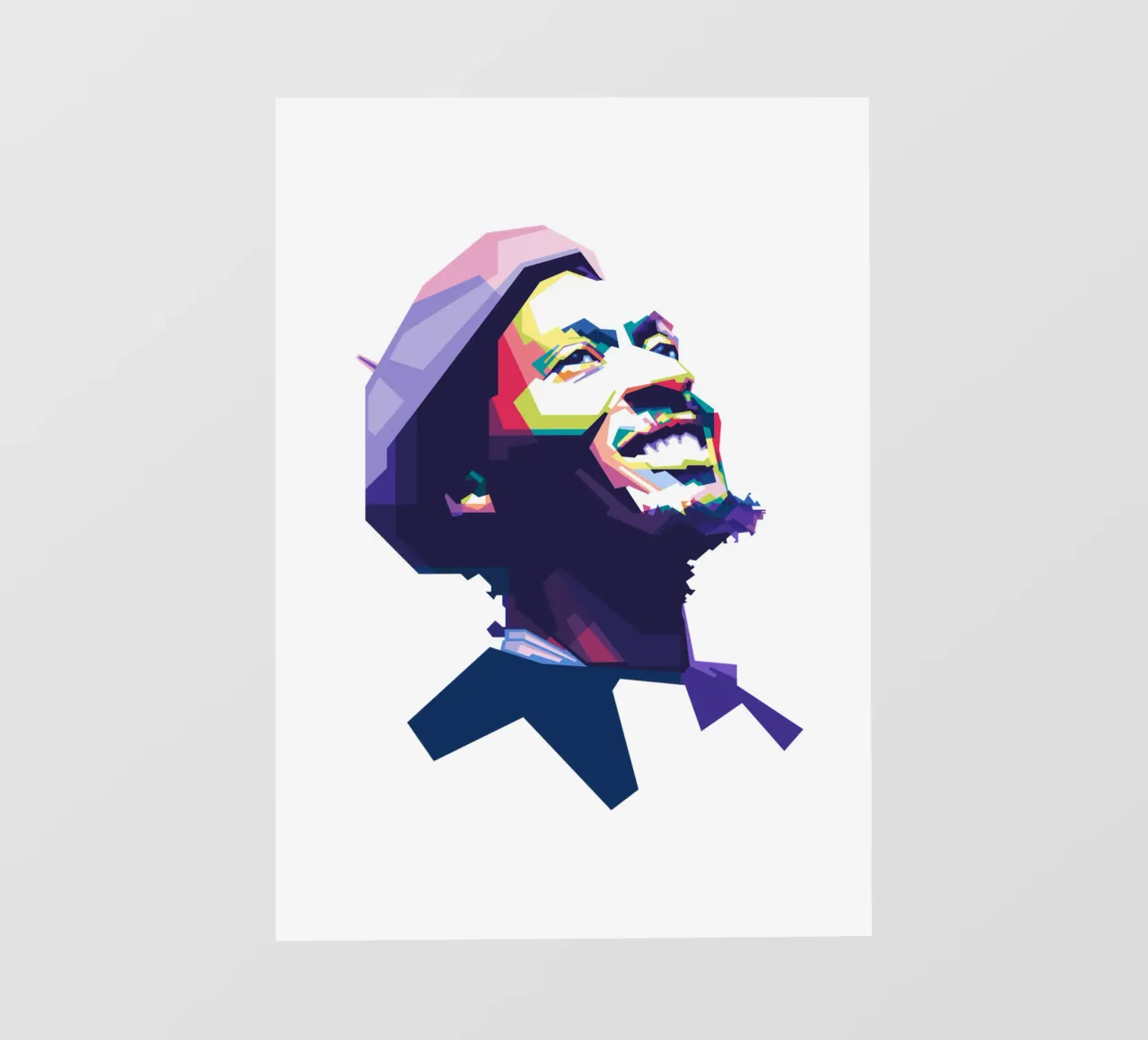 Jimmy Cliff WPAP telo in pvc da Alkahfsmart