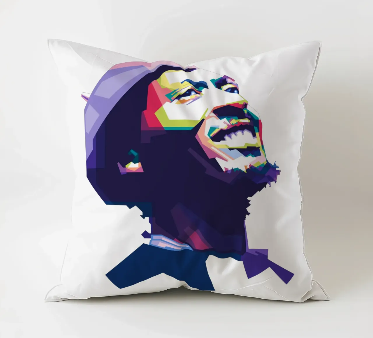 Jimmy Cliff WPAP cuscino da Alkahfsmart