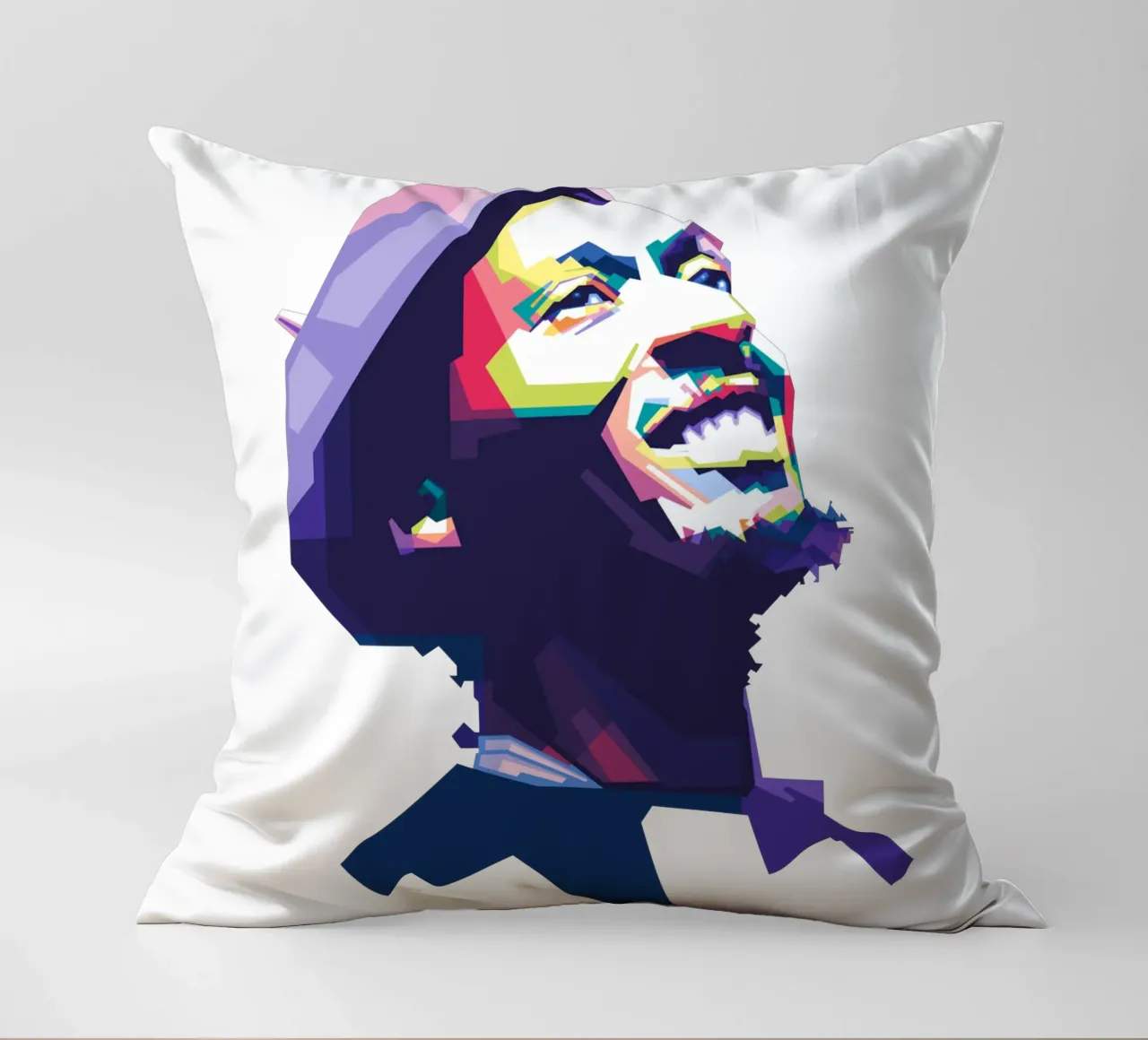 Jimmy Cliff WPAP cuscino da Alkahfsmart