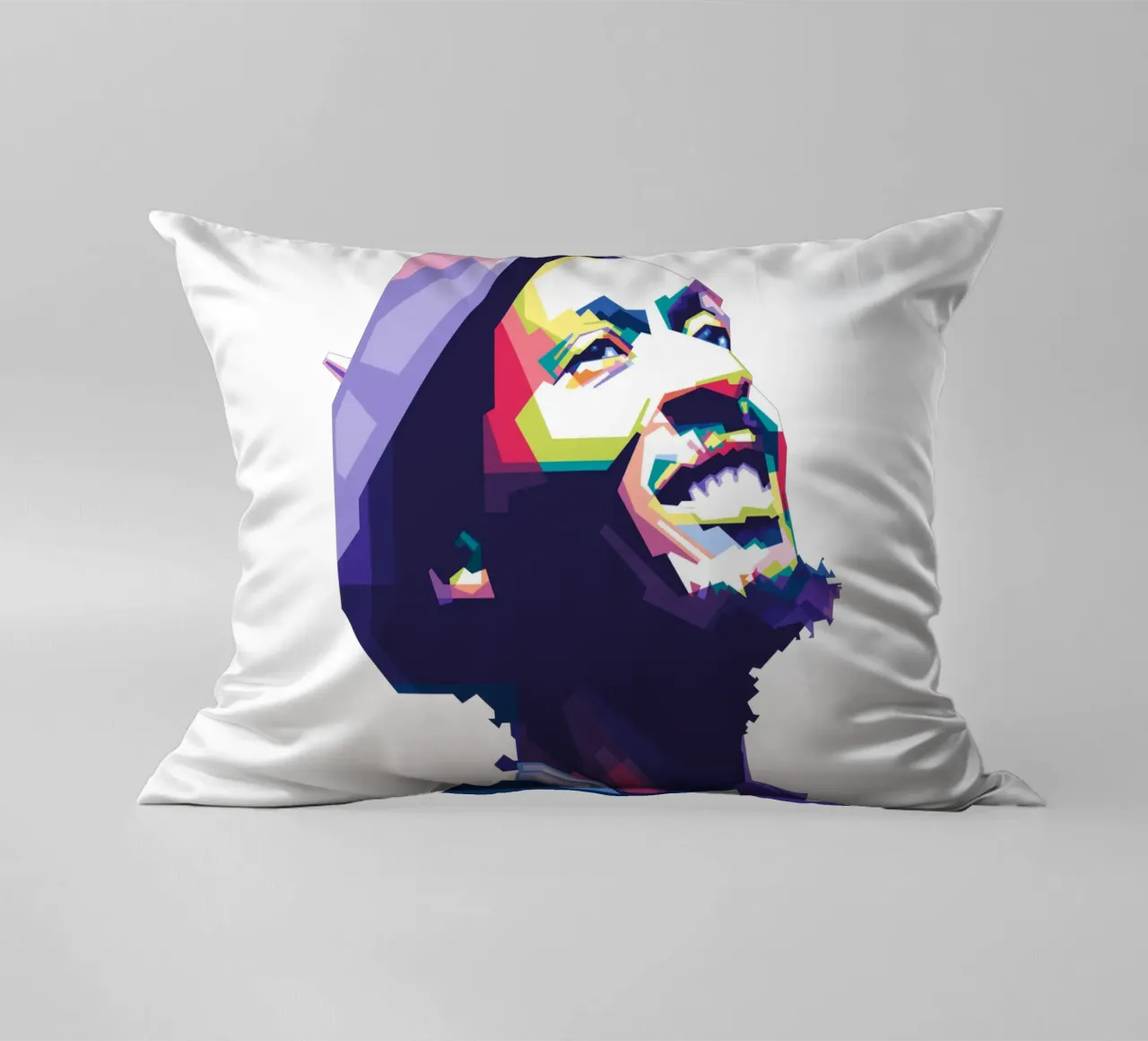 Jimmy Cliff WPAP cuscino da Alkahfsmart