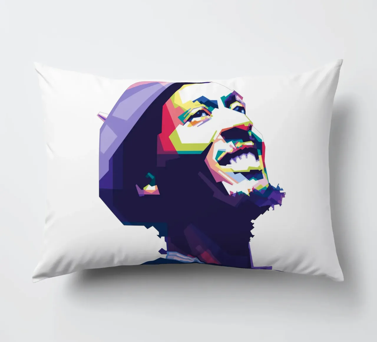 Jimmy Cliff WPAP cuscino da Alkahfsmart