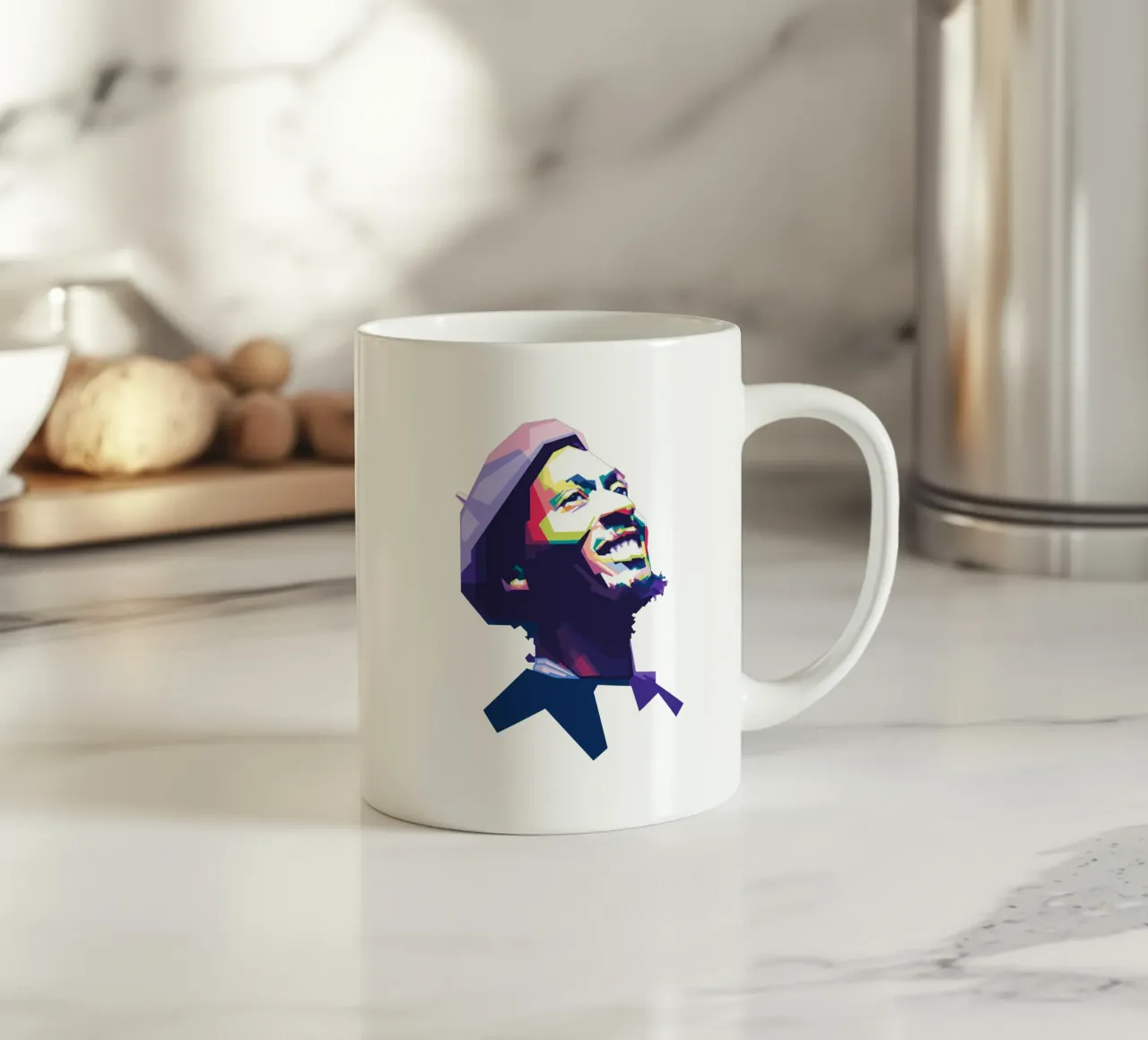Jimmy Cliff WPAP tazza in ceramica da Alkahfsmart