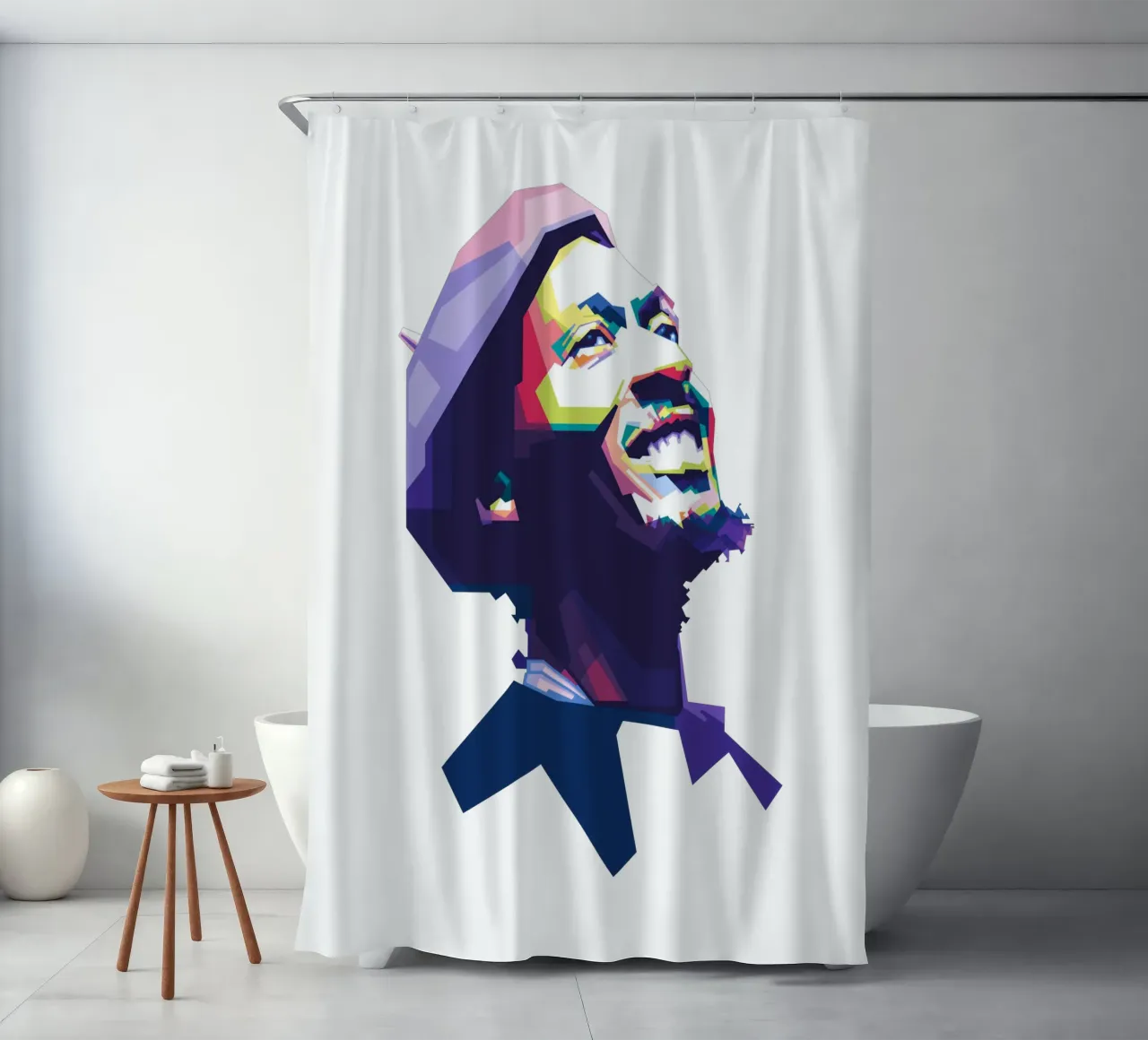 Jimmy Cliff WPAP tenda da doccia da Alkahfsmart