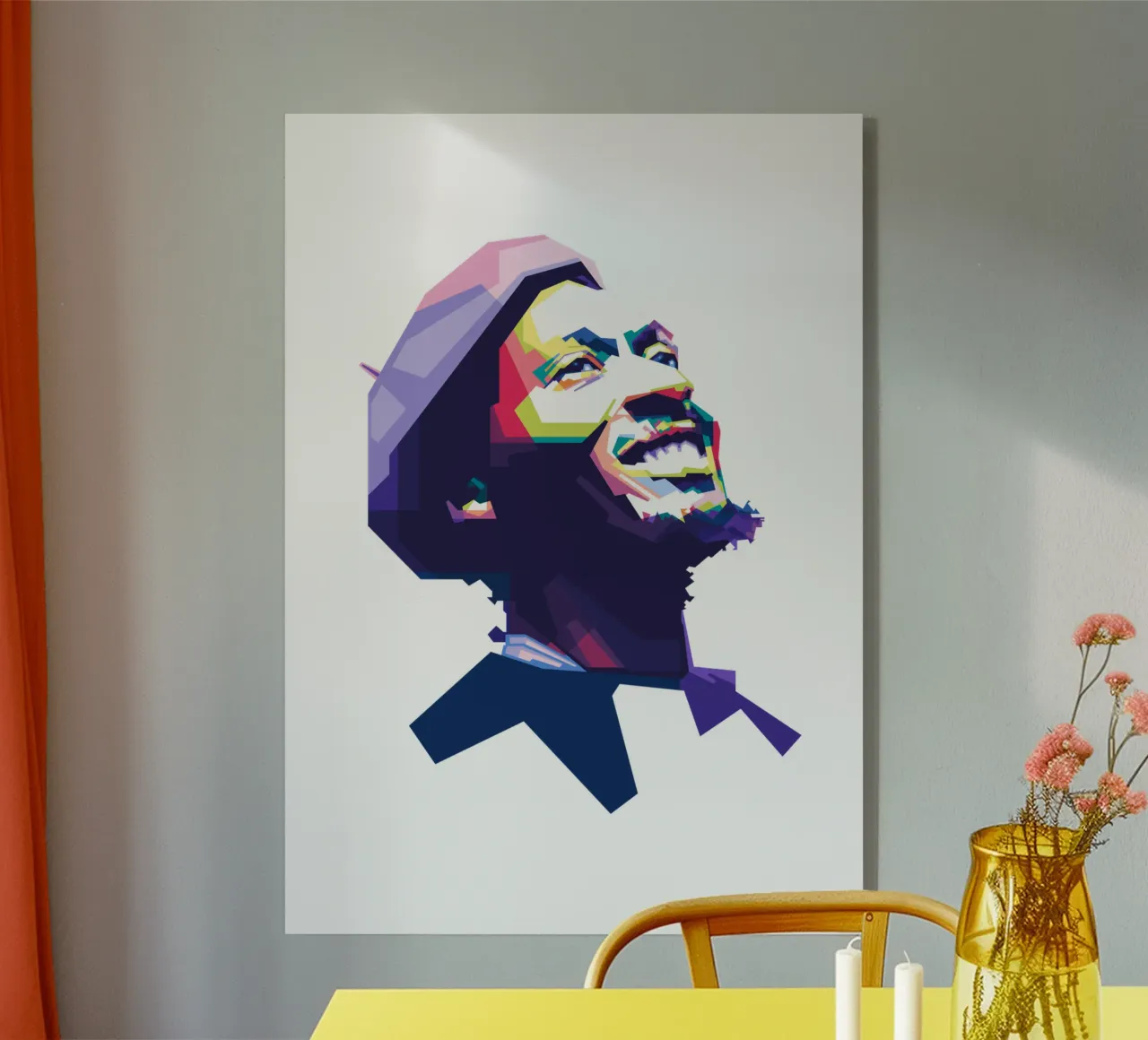 Jimmy Cliff WPAP plexiglass da Alkahfsmart