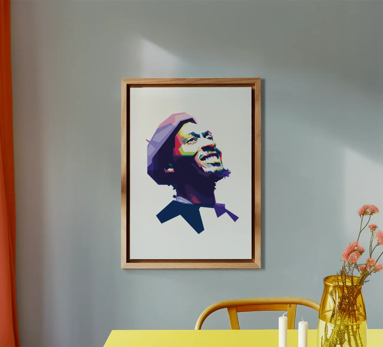 Jimmy Cliff WPAP alluminio dibond da Alkahfsmart