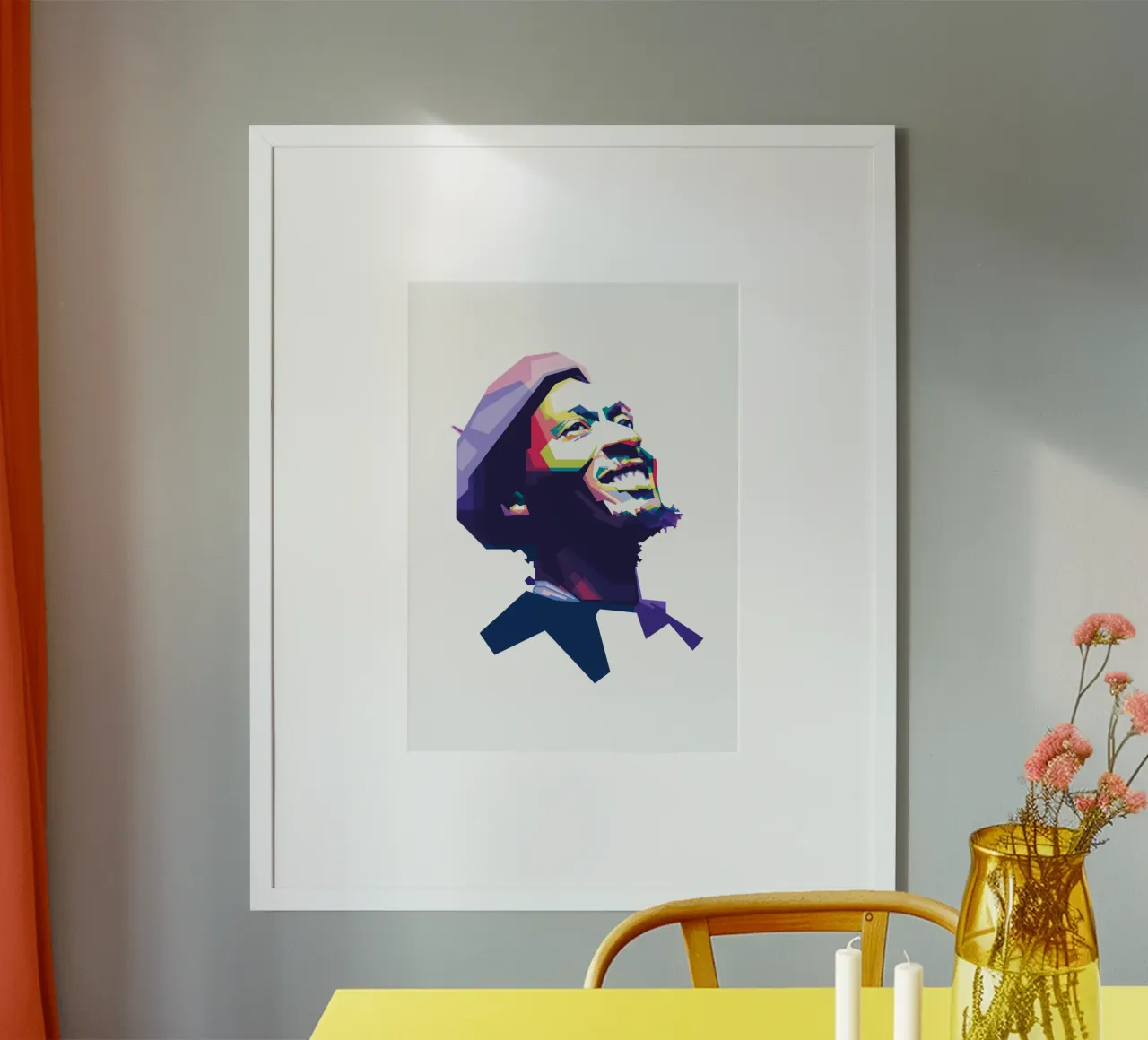 Jimmy Cliff WPAP carta hahnemühle da Alkahfsmart