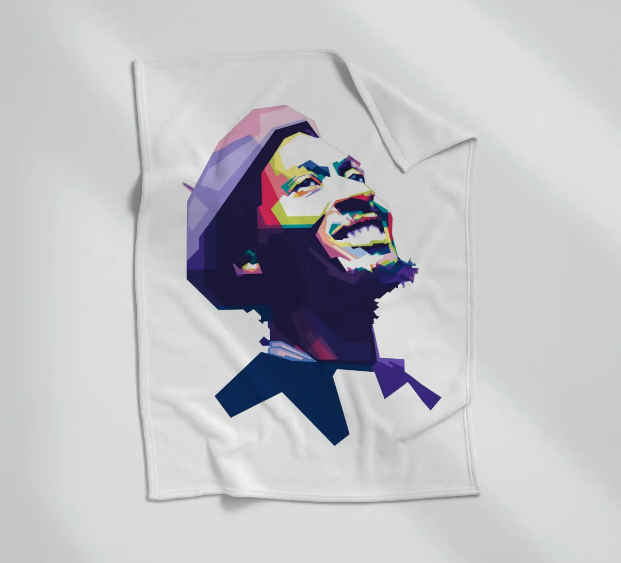 Jimmy Cliff WPAP coperta in pile da Alkahfsmart