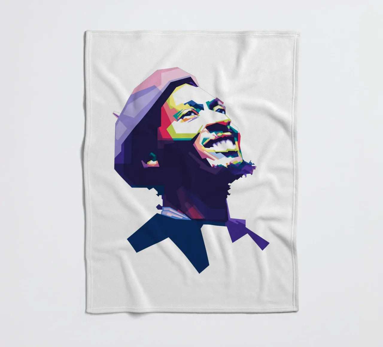 Jimmy Cliff WPAP coperta in pile da Alkahfsmart