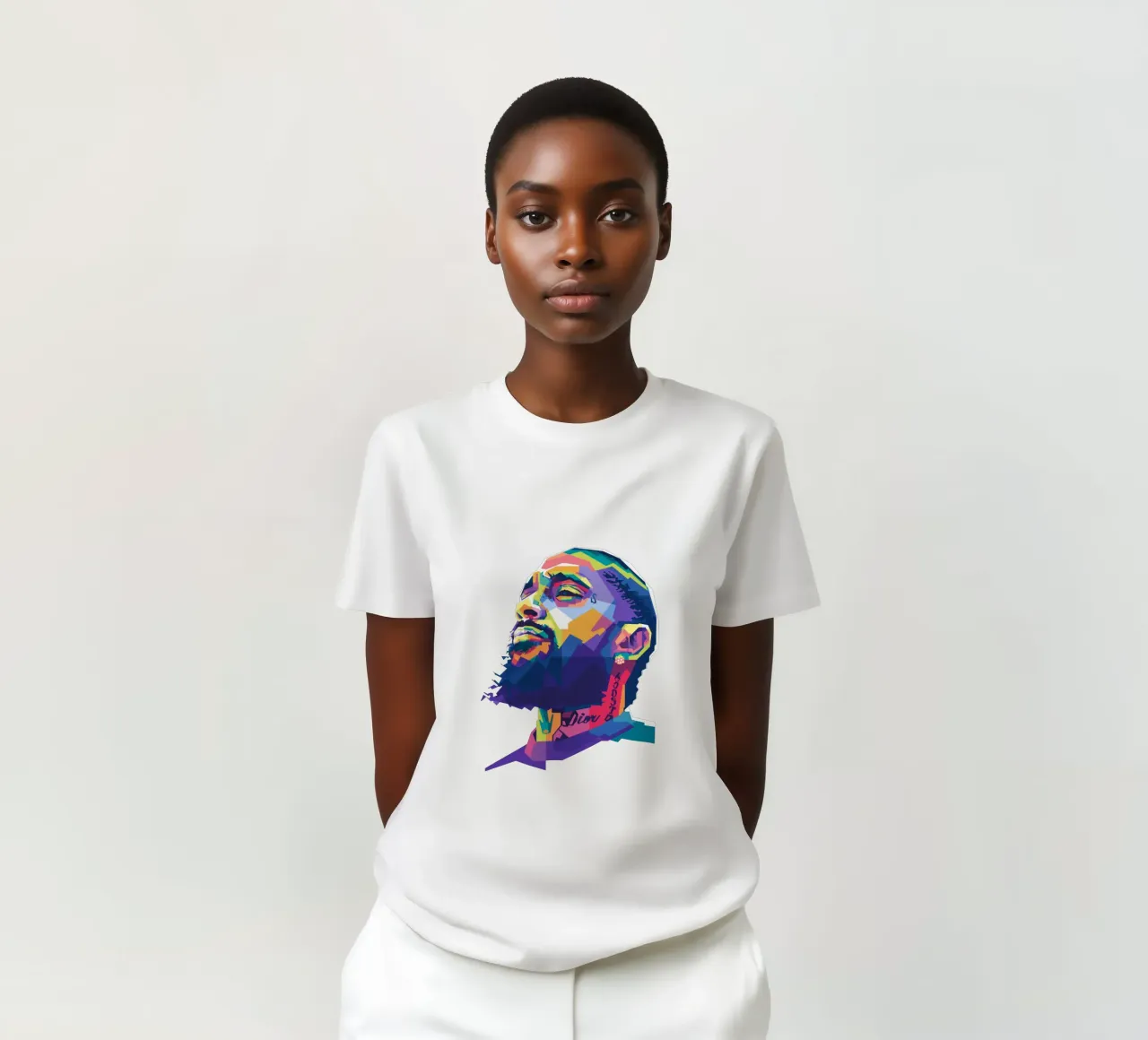 Nipsey Hussle WPAP Fanart T-Shirt von Alkahfsmart