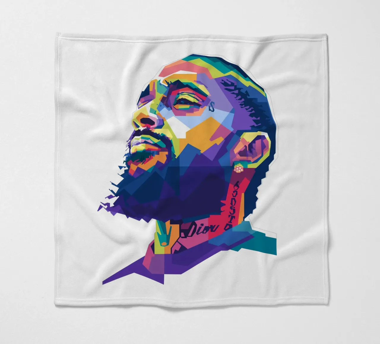 Nipsey Hussle WPAP fanart coperta in pile da Alkahfsmart