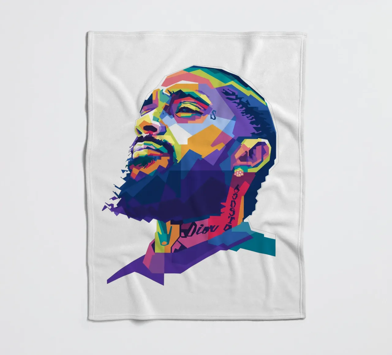 Nipsey Hussle WPAP fanart coperta in pile da Alkahfsmart
