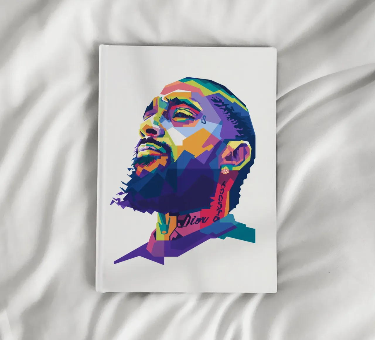 Nipsey Hussle WPAP fanart diario da Alkahfsmart