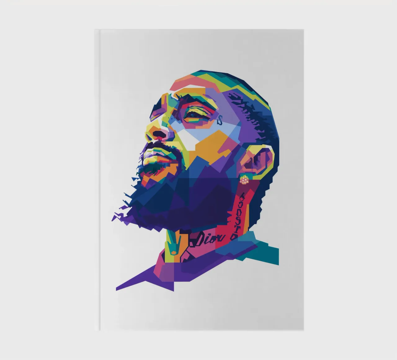 Nipsey Hussle WPAP fanart diario da Alkahfsmart