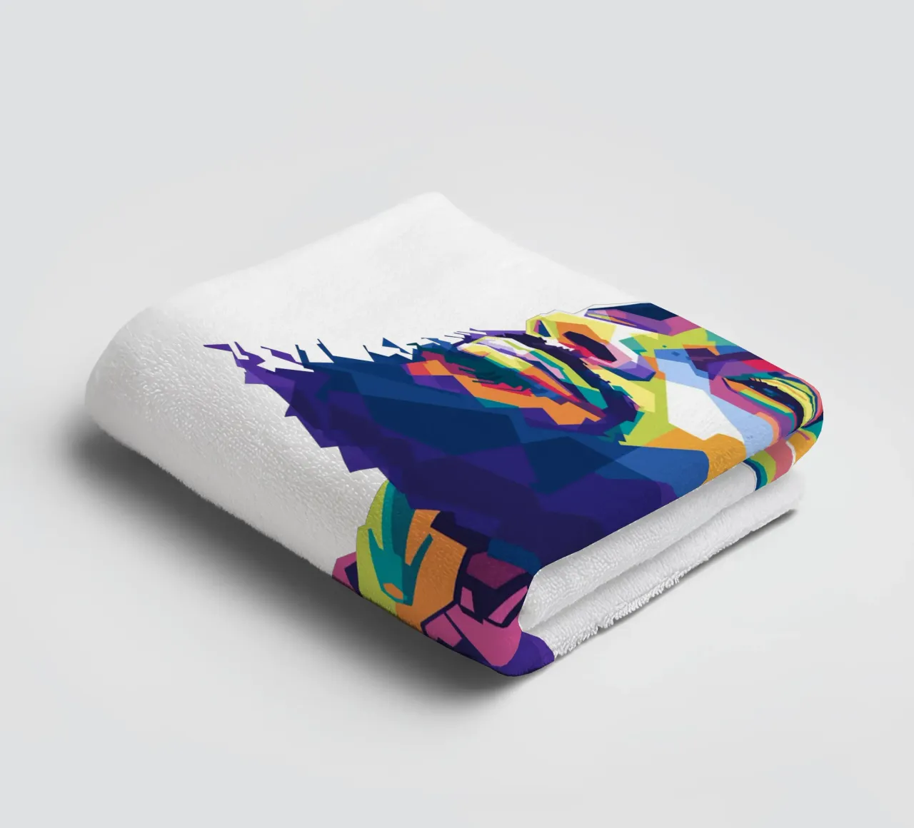 Nipsey Hussle WPAP Fanart Handtuch von Alkahfsmart