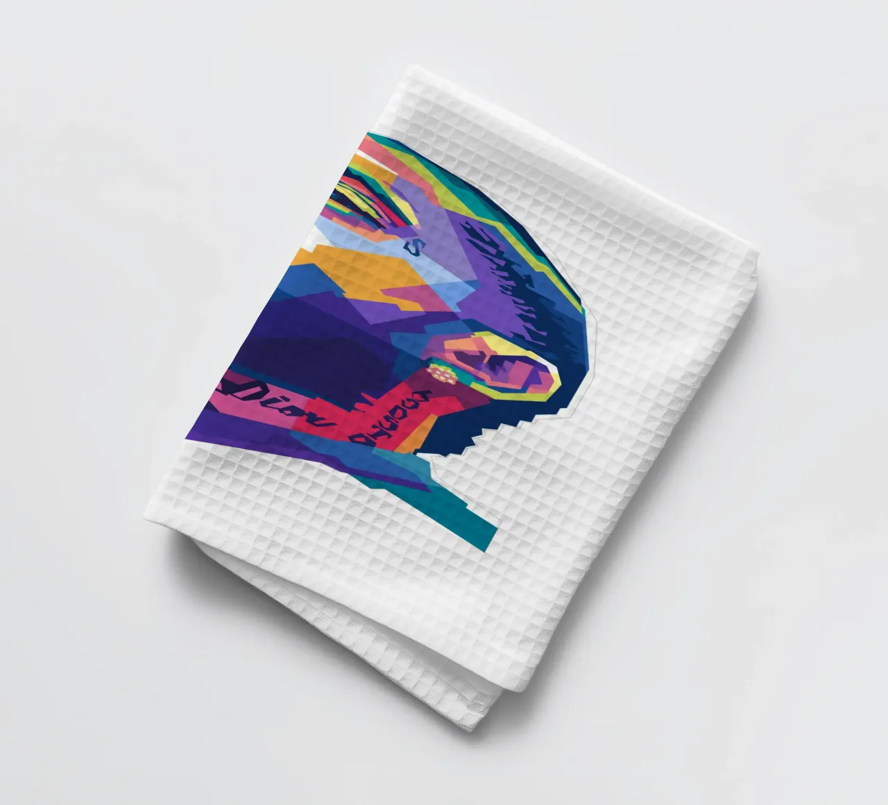 Nipsey Hussle WPAP fanart theedoek van Alkahfsmart