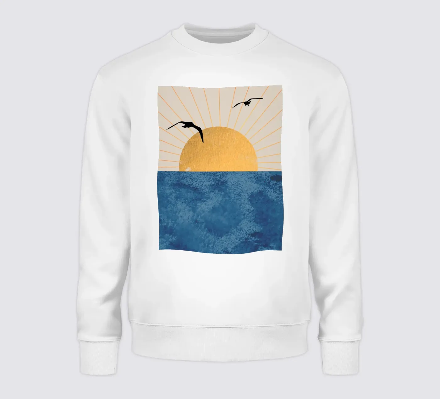 Vol au coucher du soleil sweat de Wild Colors Gallery