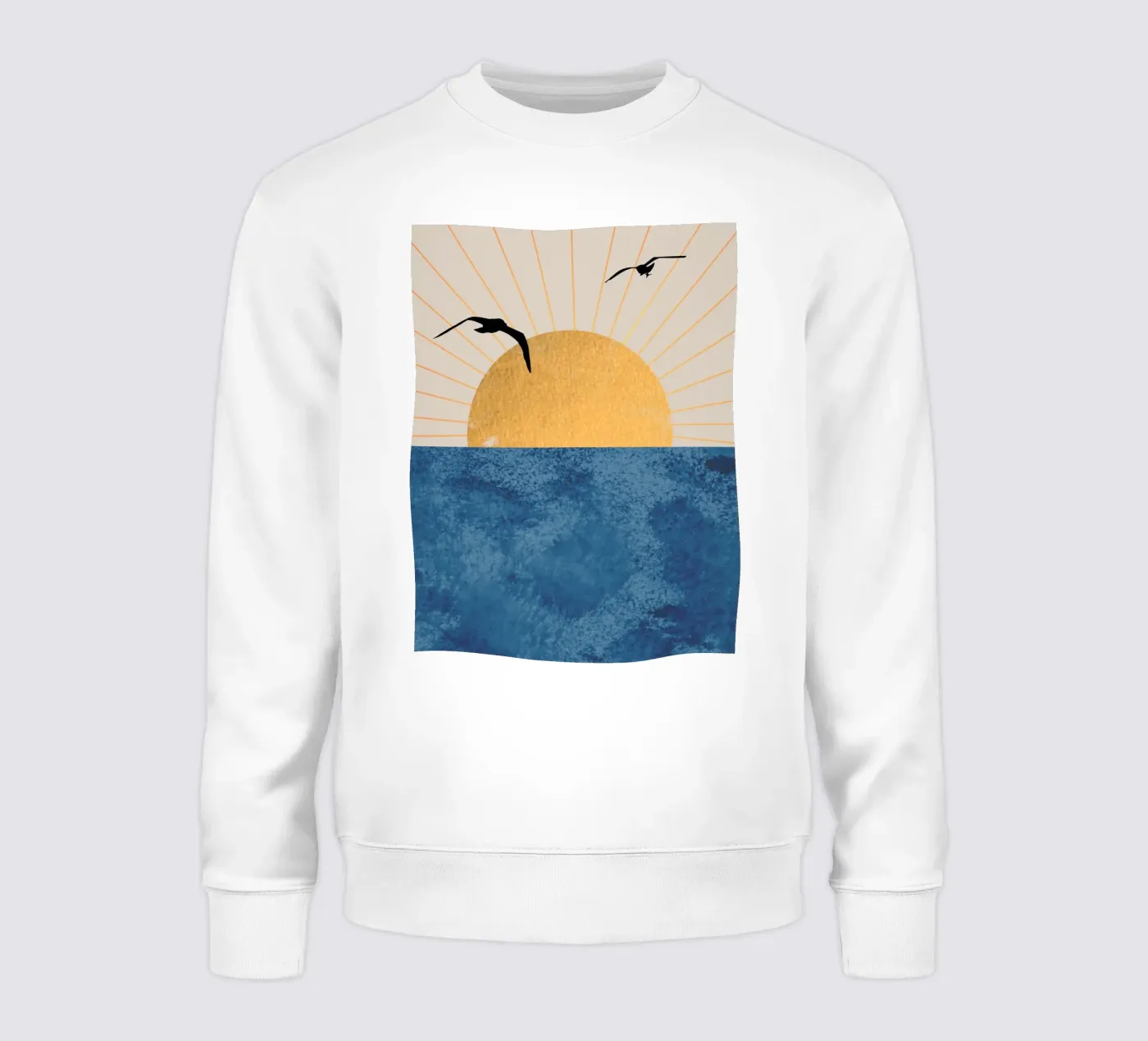 Vol au coucher du soleil sweat de Wild Colors Gallery