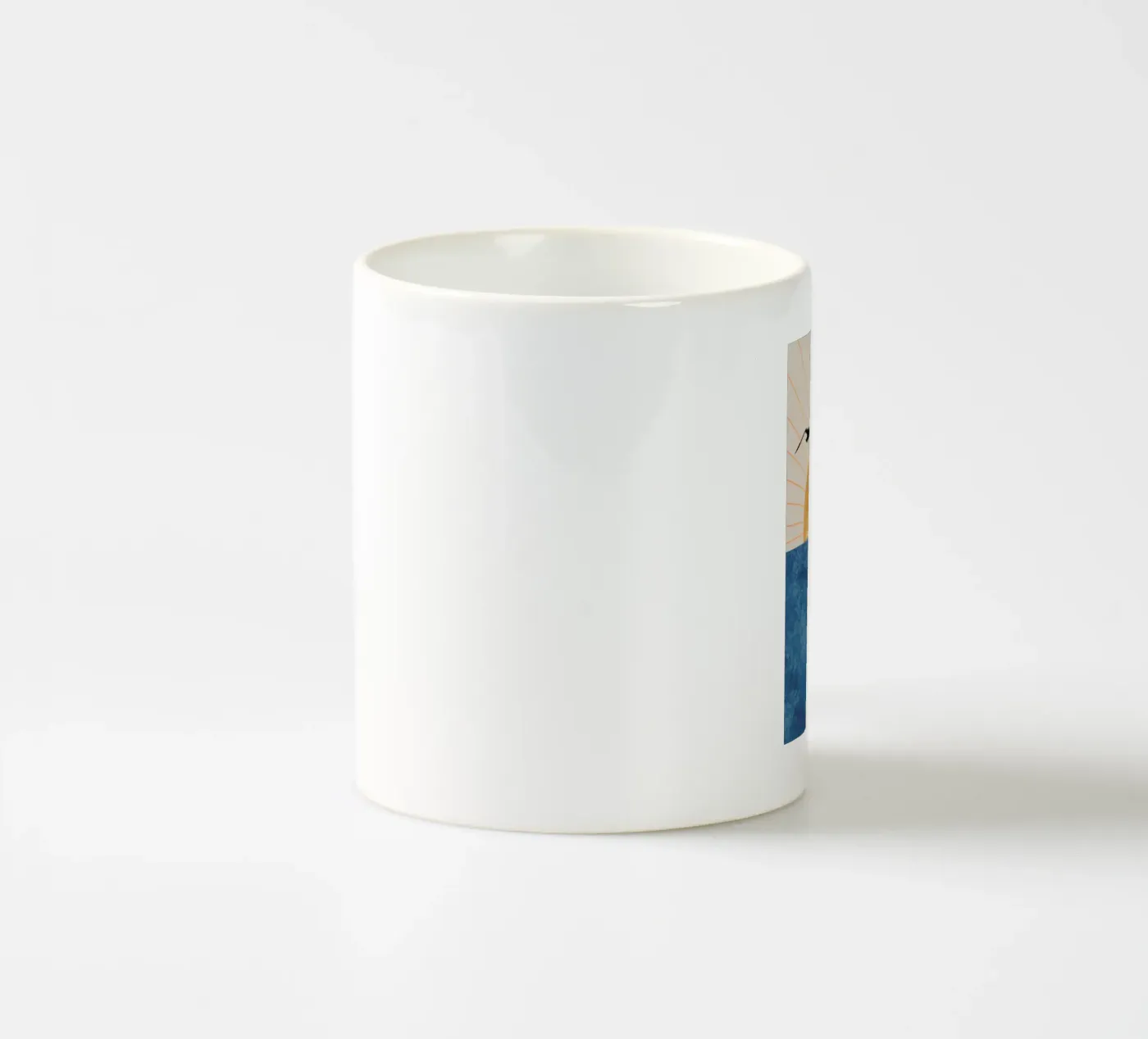 Sunset Flight ceramic mug by Wild Colors Gallery